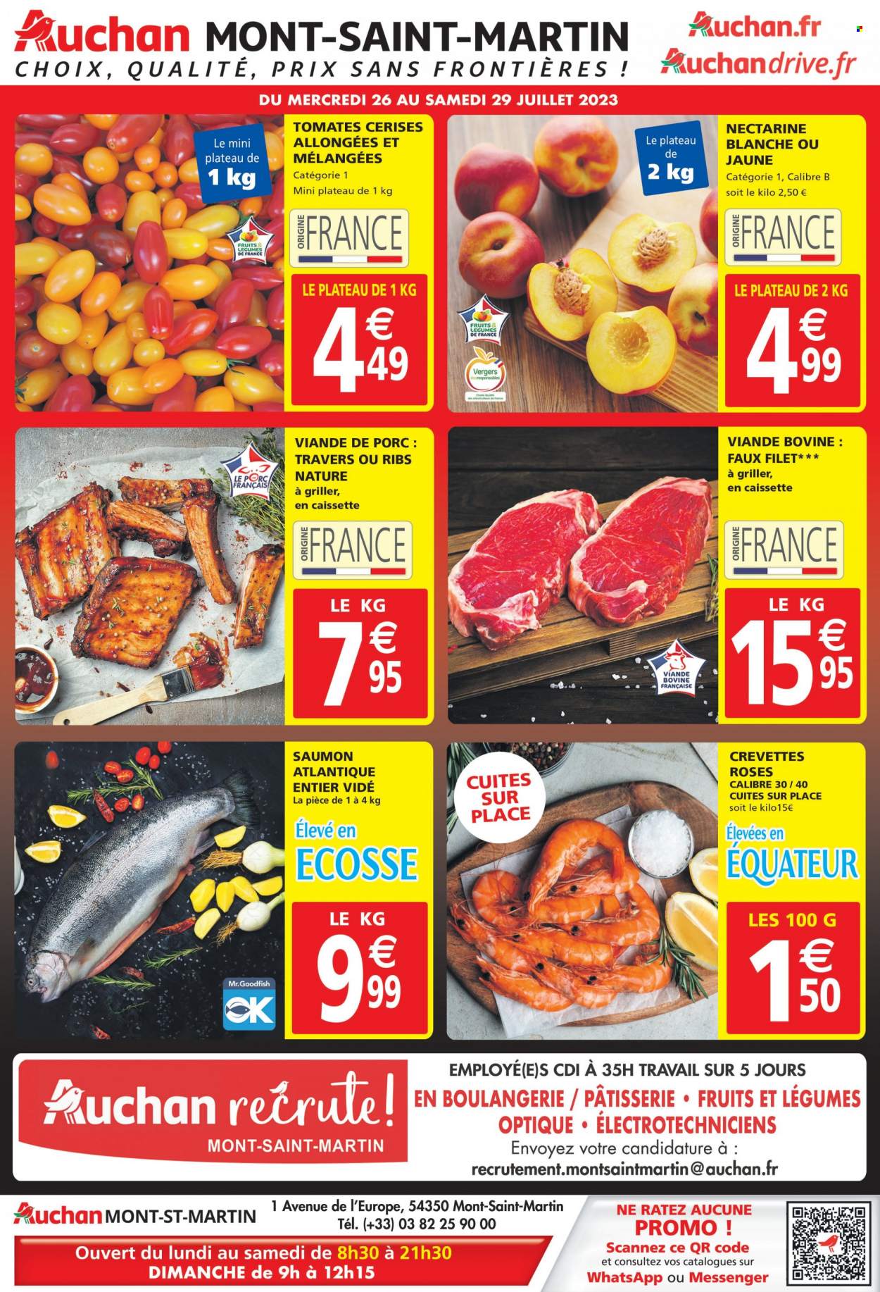 Catalogue Auchan - 26/07/2023 - 29/07/2023. Page 1