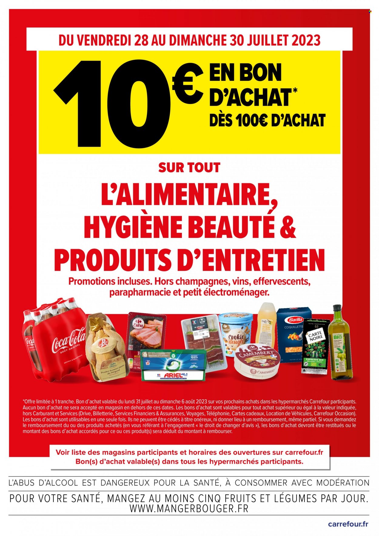 Catalogue Carrefour Hypermarchés - 27/07/2023 - 30/07/2023. Page 2