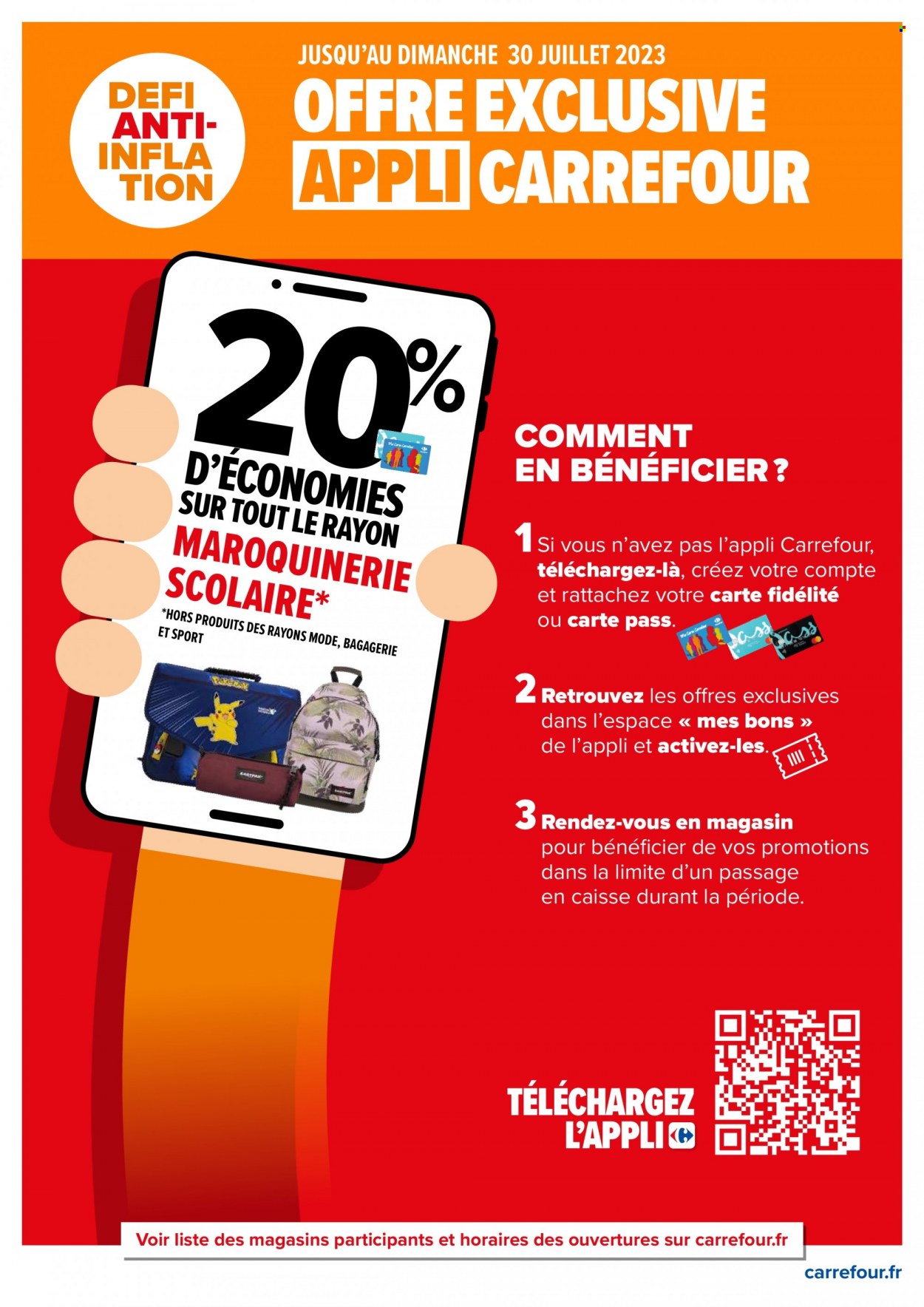 Catalogue Carrefour Hypermarchés - 27/07/2023 - 30/07/2023. Page 3