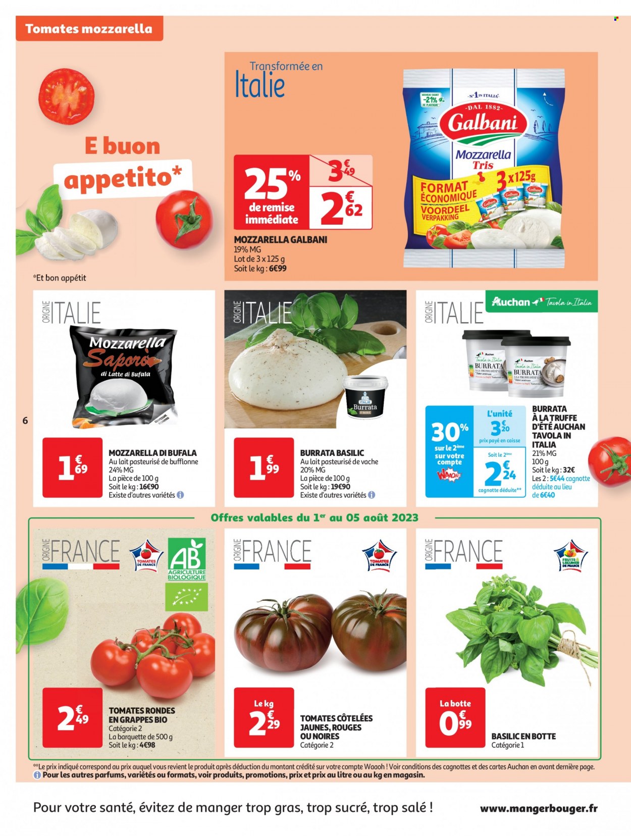 Catalogue Auchan - 01/08/2023 - 13/08/2023. Page 6