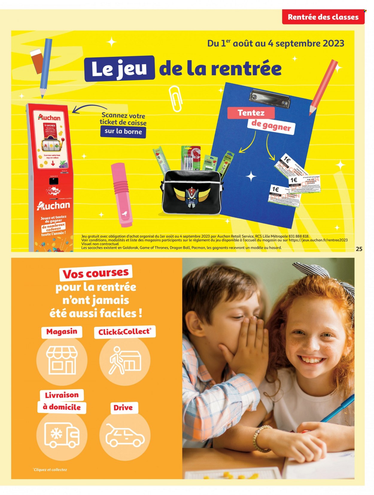 Catalogue Auchan - 01/08/2023 - 13/08/2023. Page 25