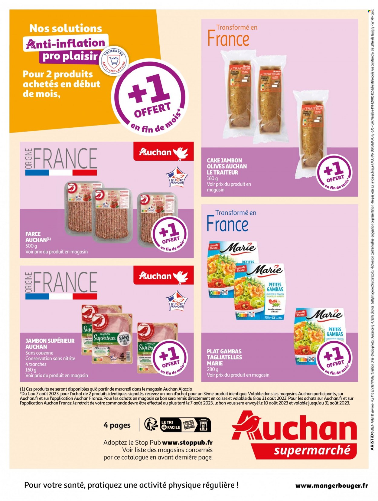 Catalogue Auchan - 01/08/2023 - 07/08/2023. Page 4