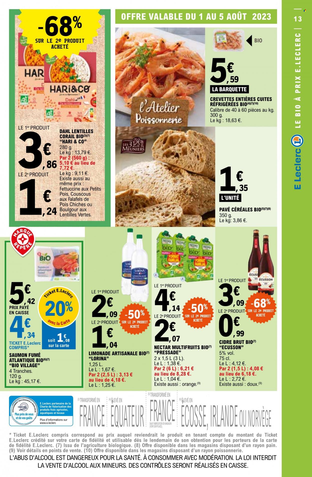Catalogue E.Leclerc - 01/08/2023 - 12/08/2023. Page 13