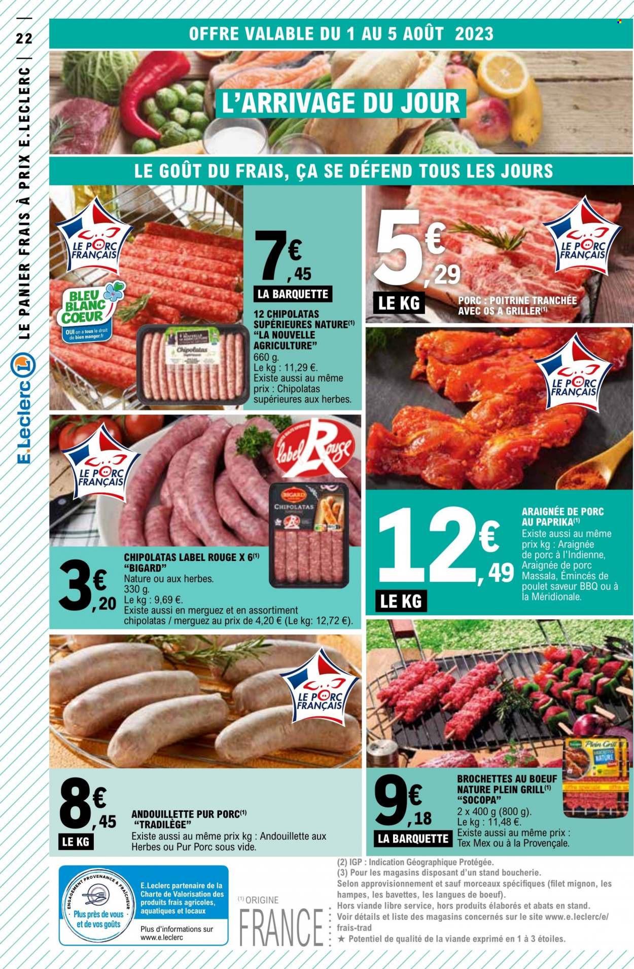 Catalogue E.Leclerc - 01/08/2023 - 12/08/2023. Page 22