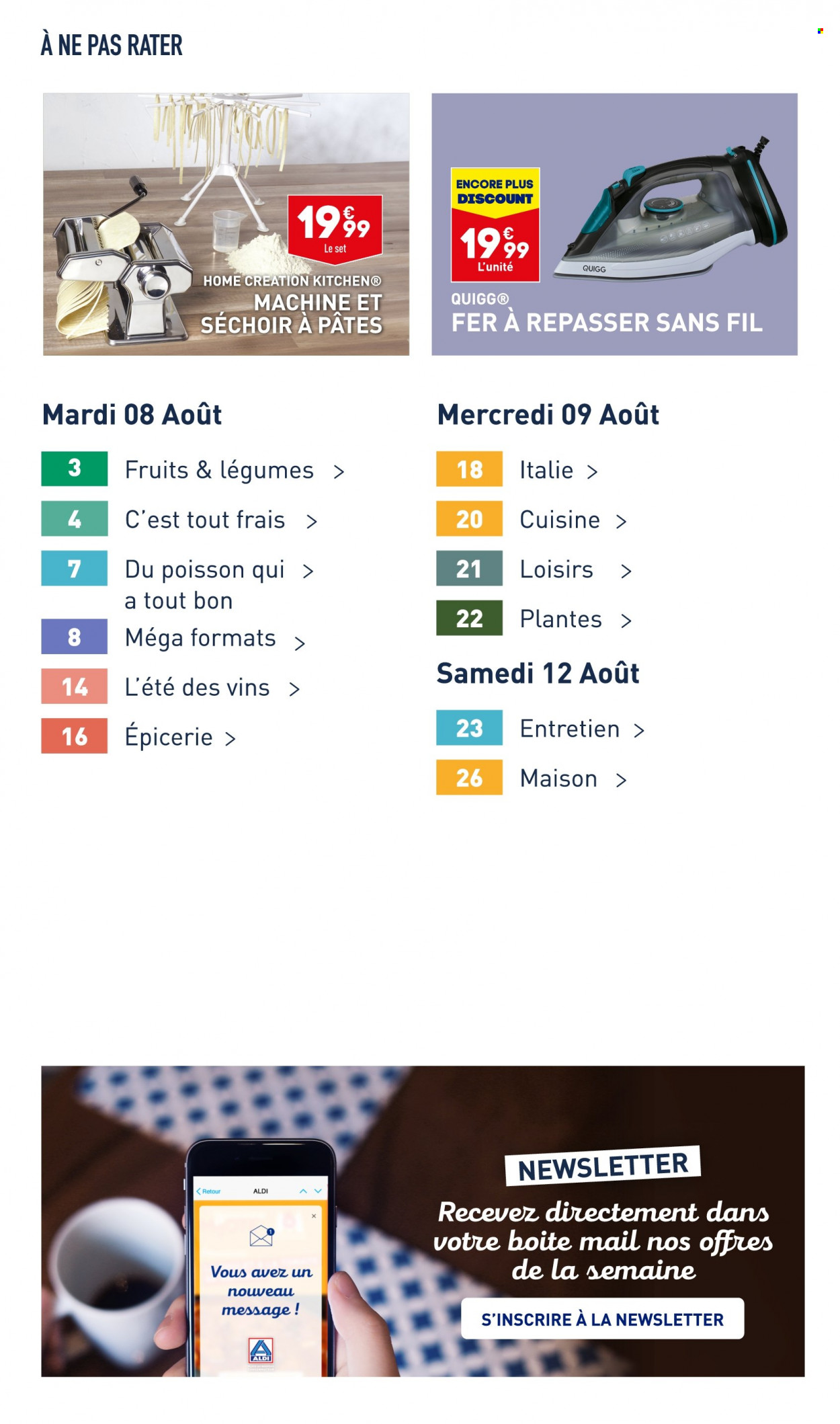 Catalogue ALDI - 08/08/2023 - 14/08/2023. Page 3