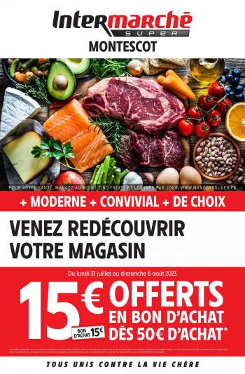 Catalogue Intermarché Super - 31/07/2023 - 06/08/2023.