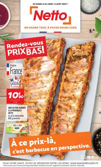 Catalogue Netto - 08/08/2023 - 14/08/2023.