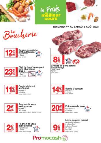 Catalogue Promocash - 01/08/2023 - 05/08/2023.