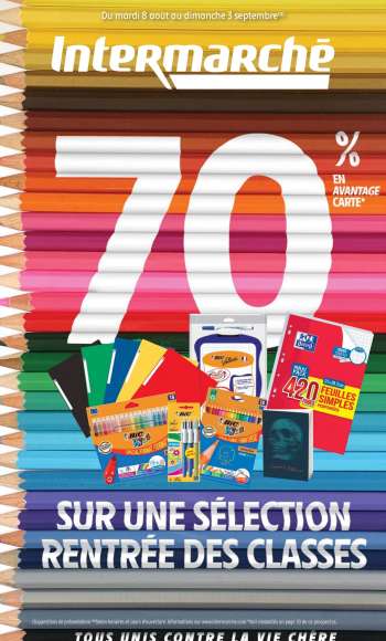Catalogue Intermarché Super - 08/08/2023 - 03/09/2023.