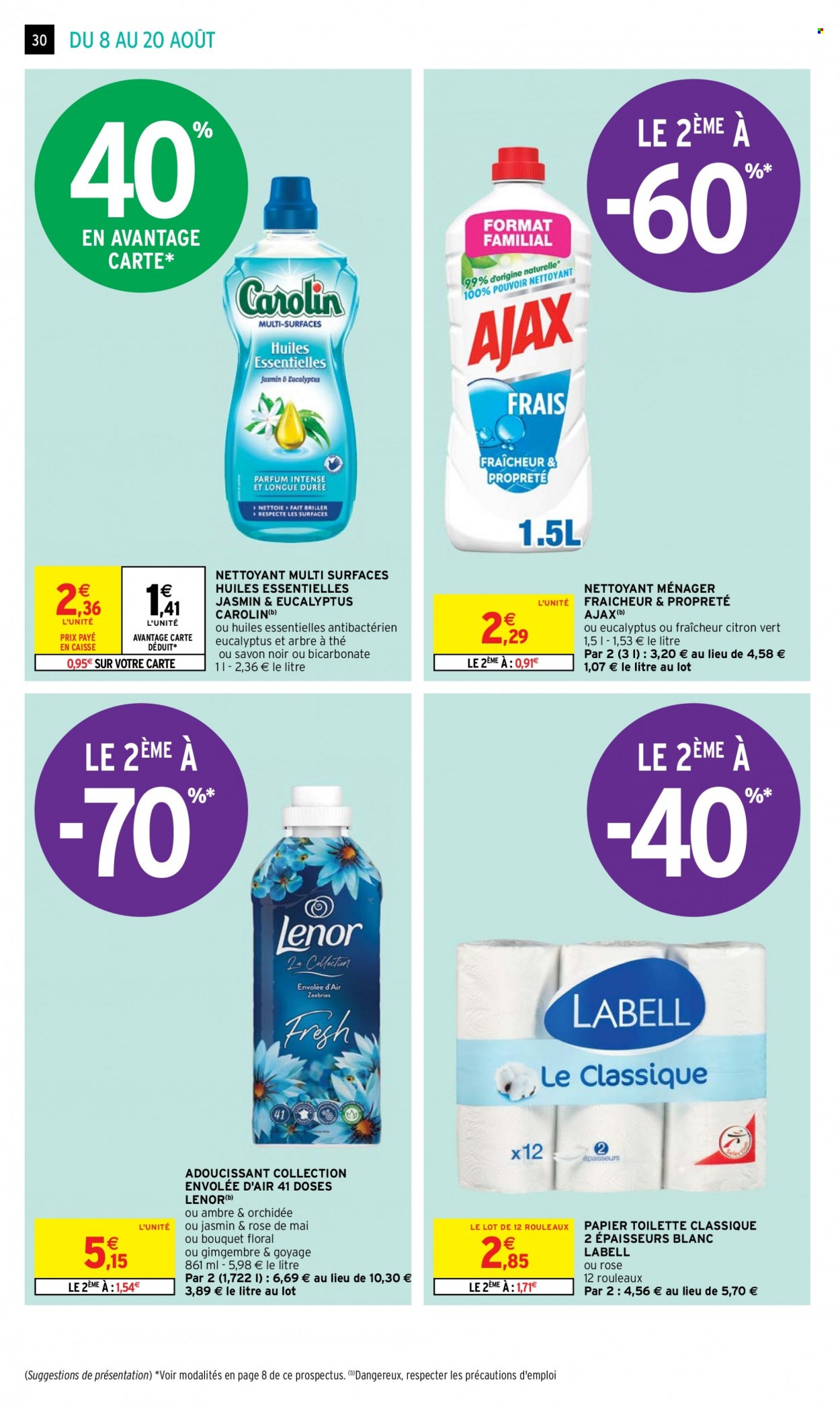 Catalogue Intermarché Super - 08/08/2023 - 20/08/2023. Page 30