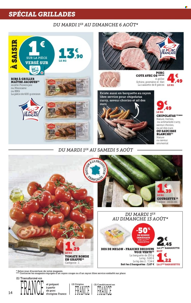 Catalogue SUPER U - 01/08/2023 - 13/08/2023. Page 14