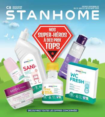 Catalogue Stanhome - 31/07/2023 - 20/08/2023.