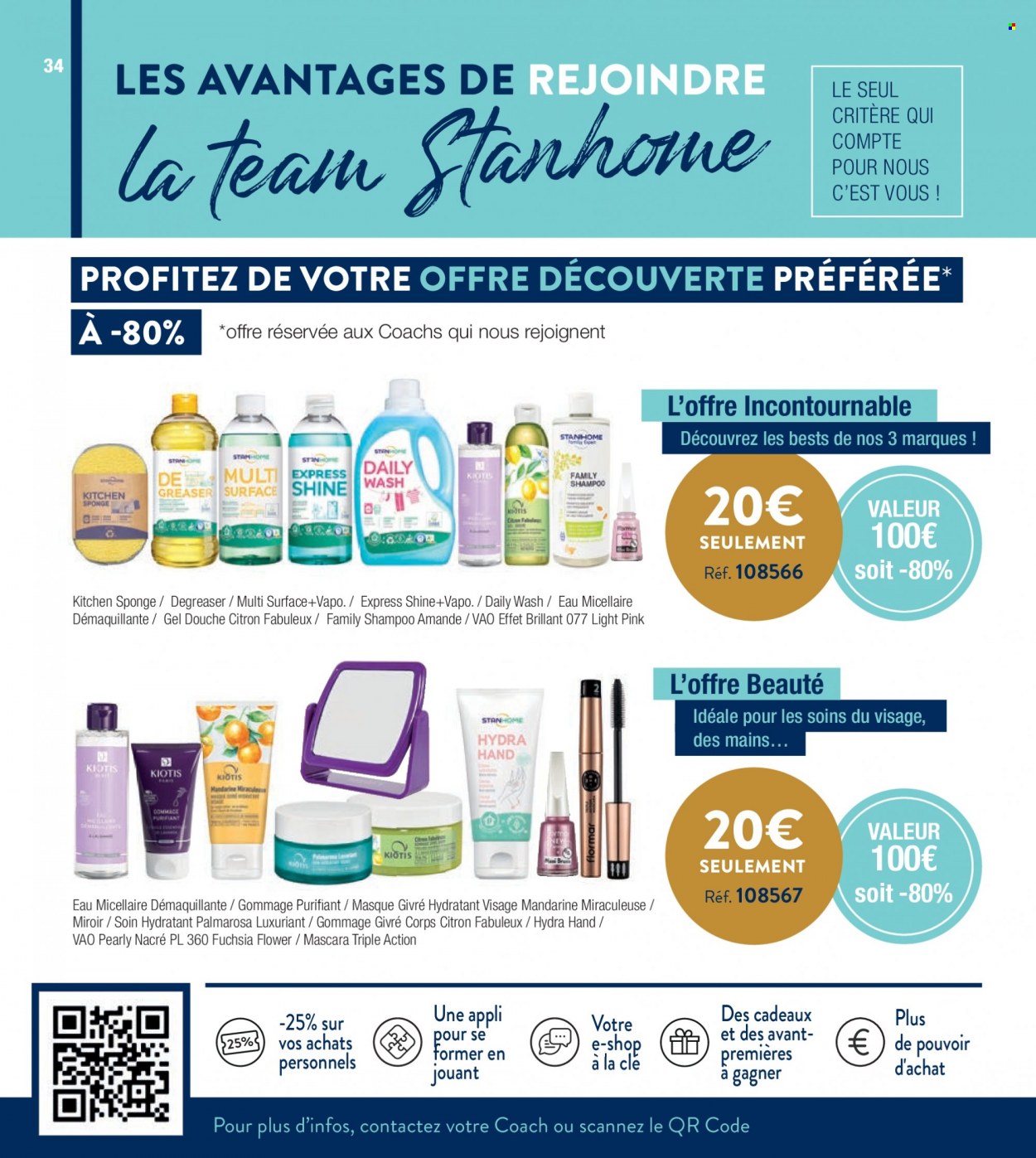 Catalogue Stanhome - 31/07/2023 - 20/08/2023. Page 34