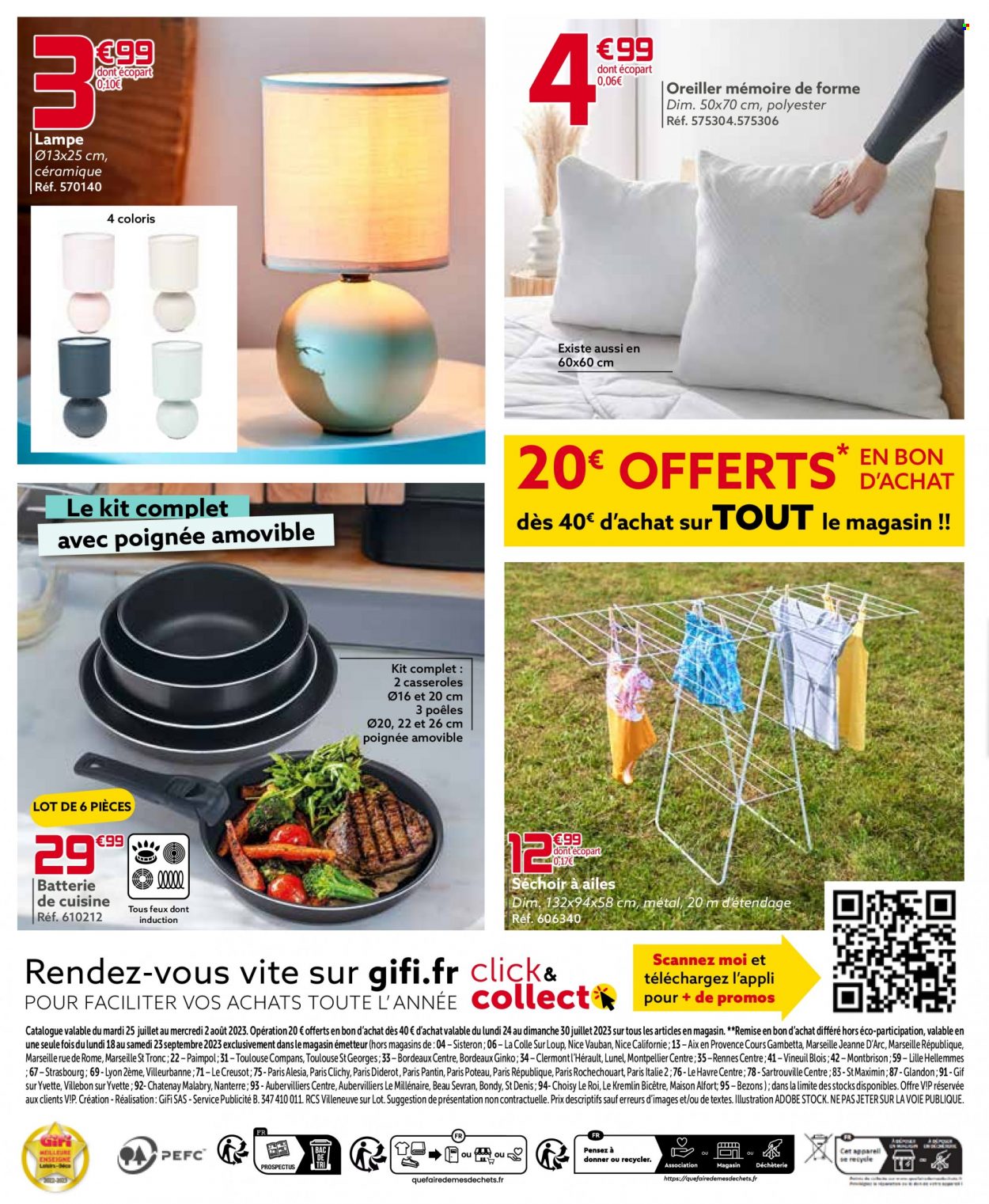 Catalogue GiFi - 25/07/2023 - 02/08/2023. Page 16