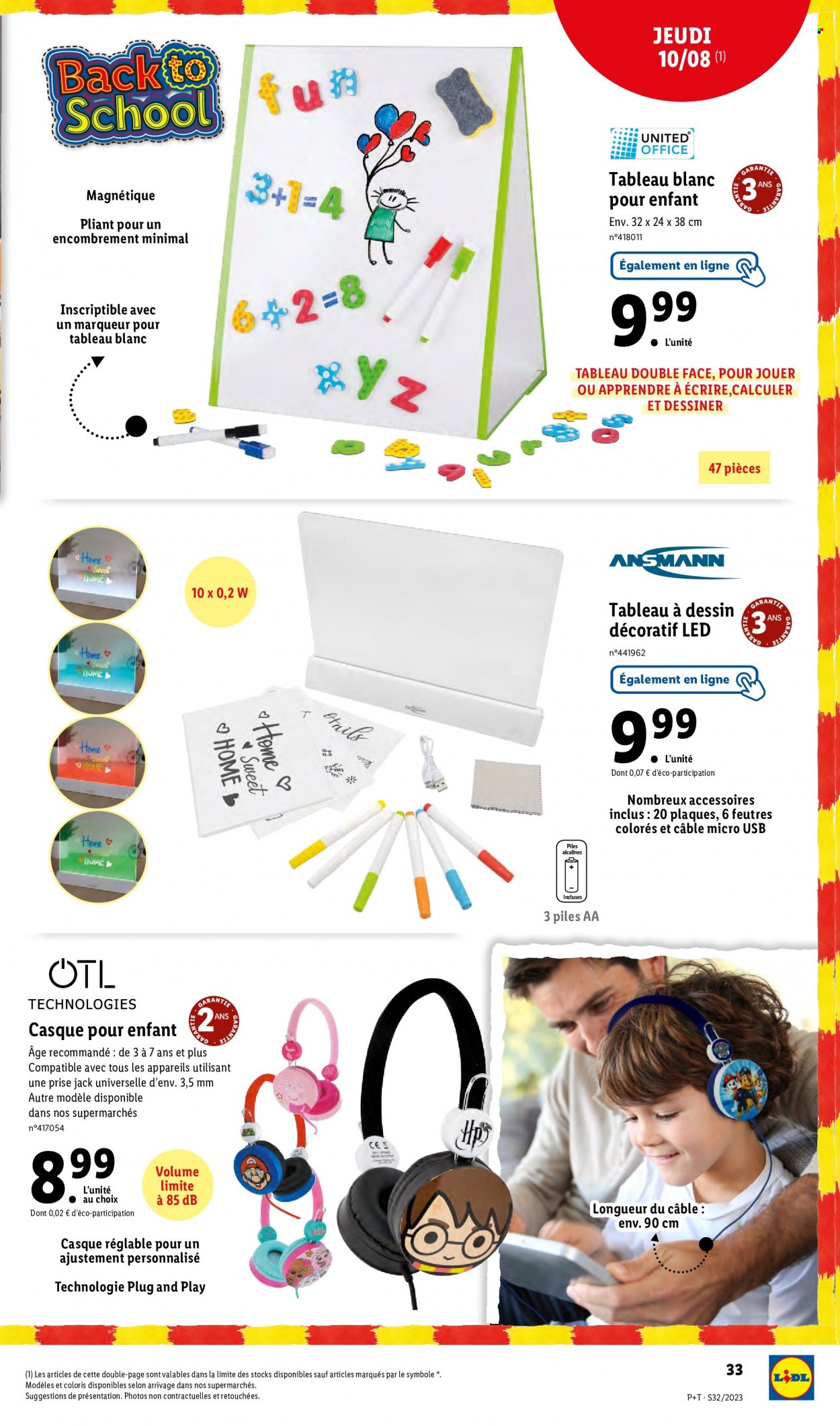 Catalogue Lidl - 09/08/2023 - 15/08/2023. Page 39