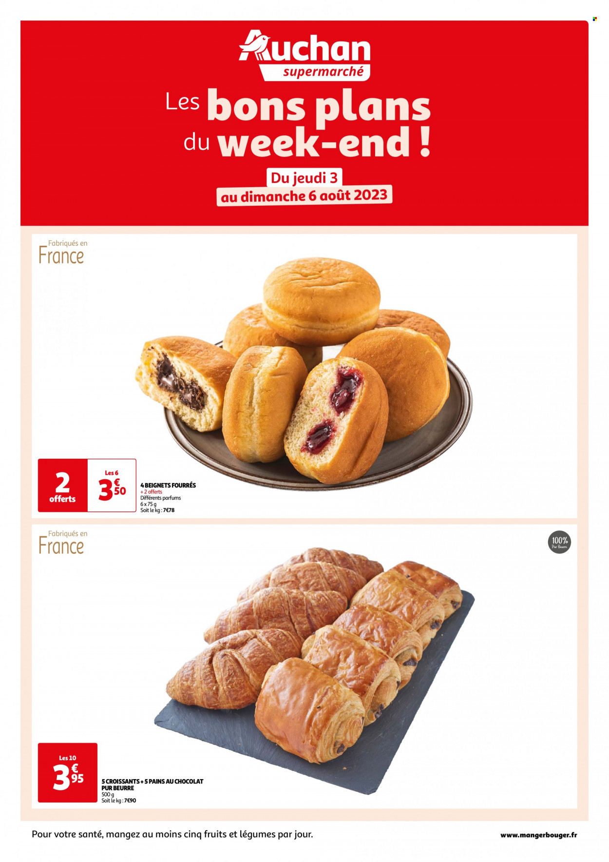 Catalogue Auchan - 03/08/2023 - 06/08/2023. Page 1