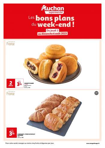 Catalogue Auchan - 03/08/2023 - 06/08/2023.