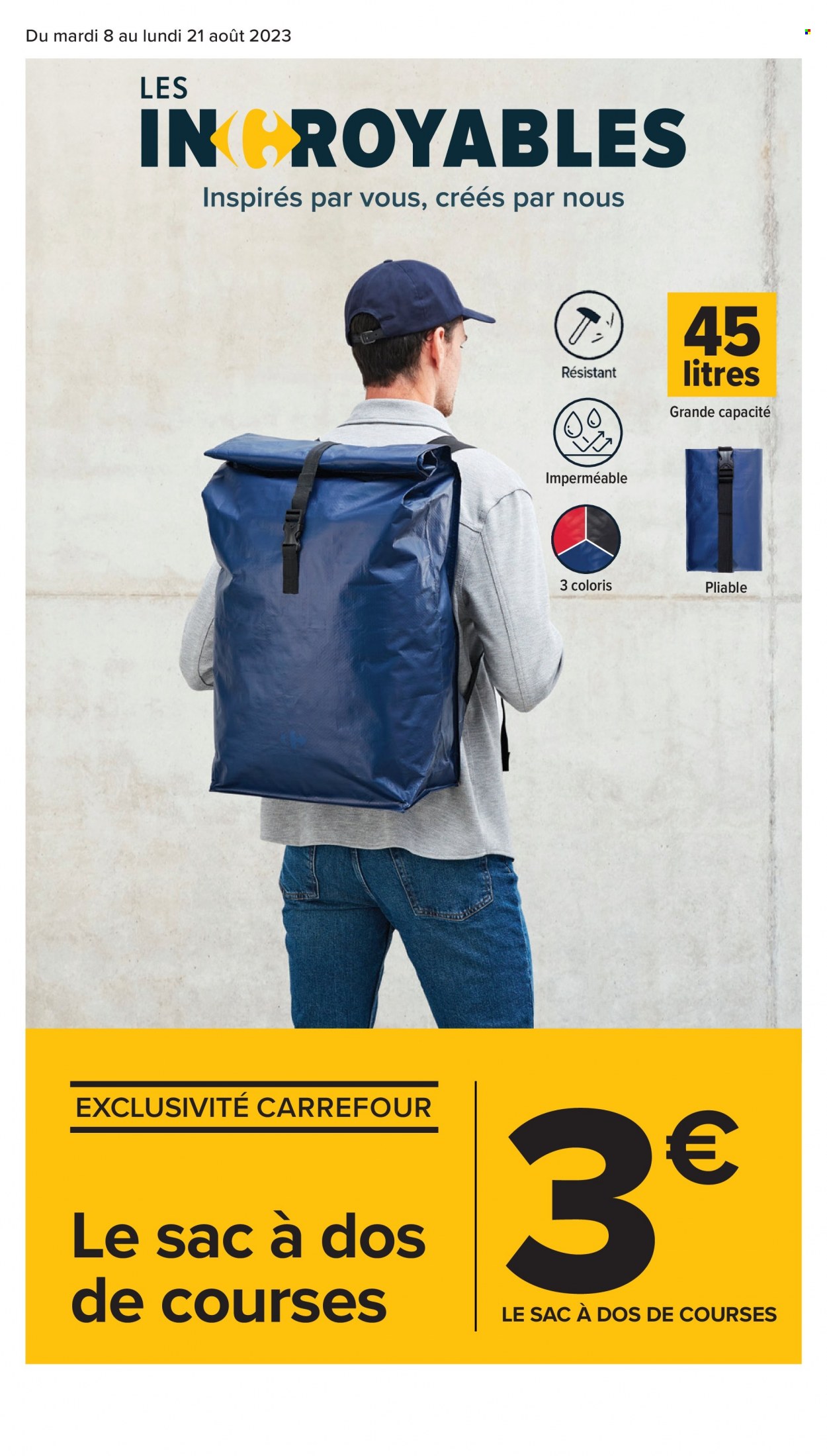 Catalogue Carrefour Hypermarchés - 08/08/2023 - 21/08/2023. Page 6