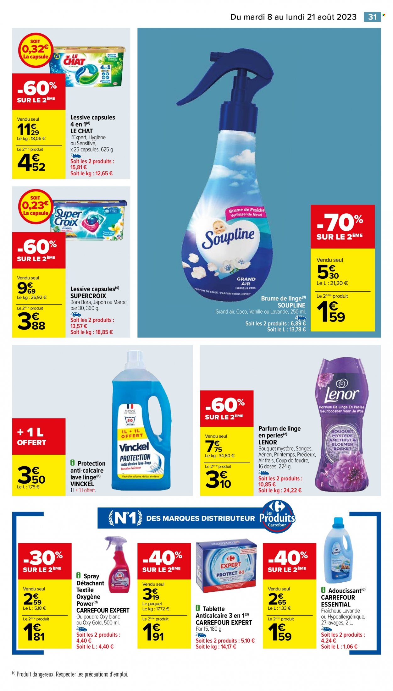 Catalogue Carrefour Hypermarchés - 08/08/2023 - 21/08/2023. Page 37