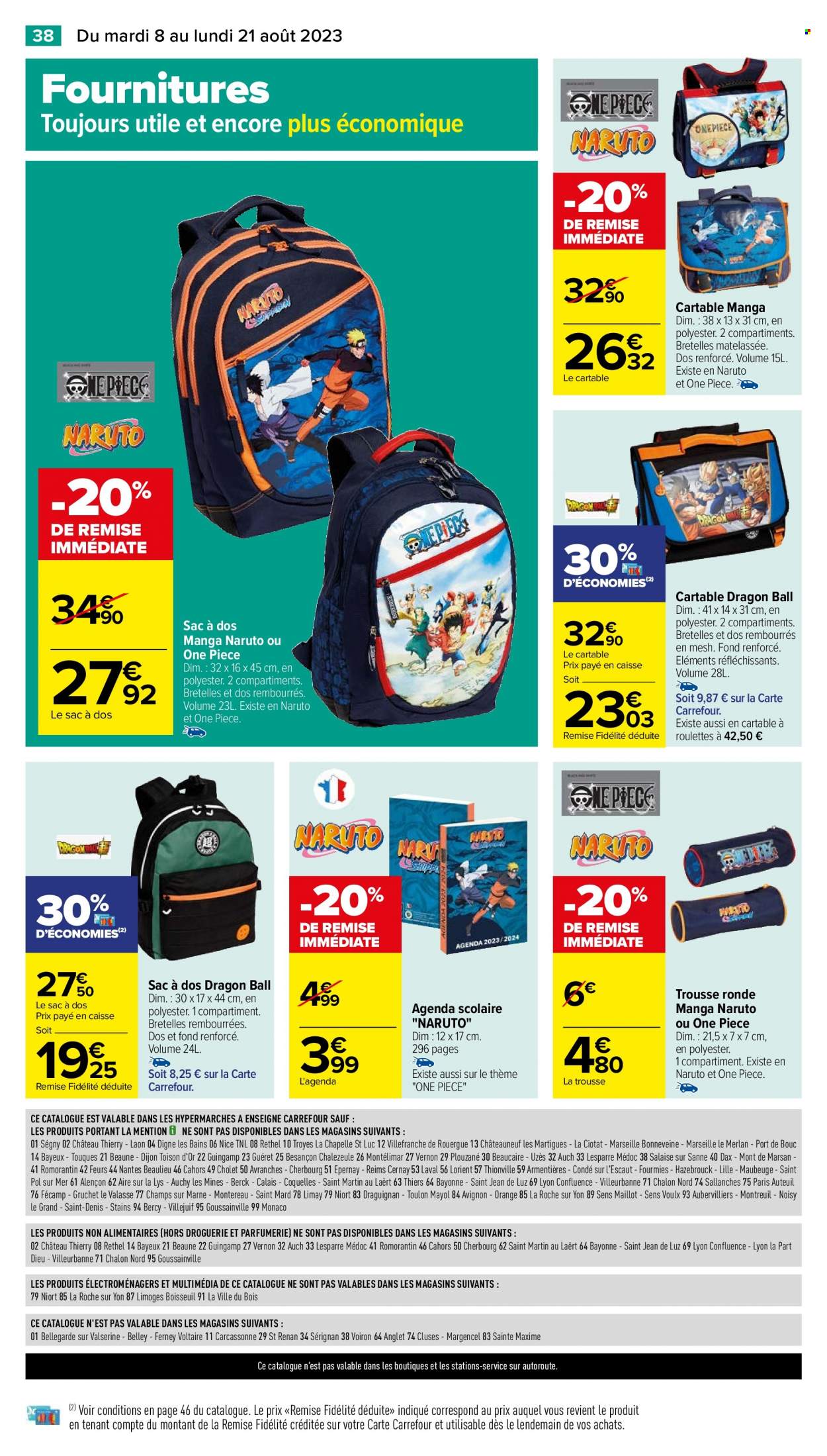 Catalogue Carrefour Hypermarchés - 08/08/2023 - 21/08/2023. Page 44