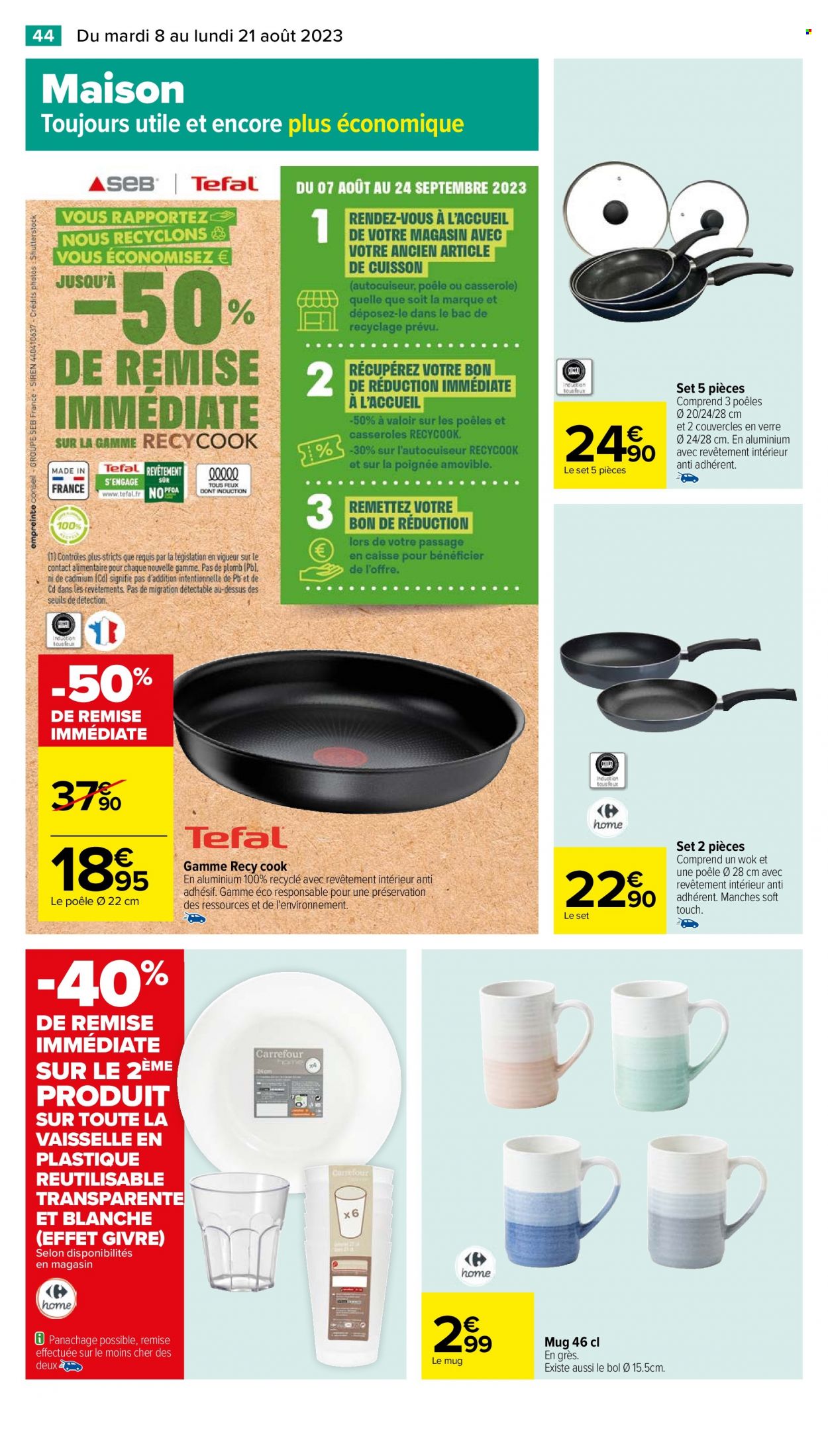 Catalogue Carrefour Hypermarchés - 08/08/2023 - 21/08/2023. Page 50