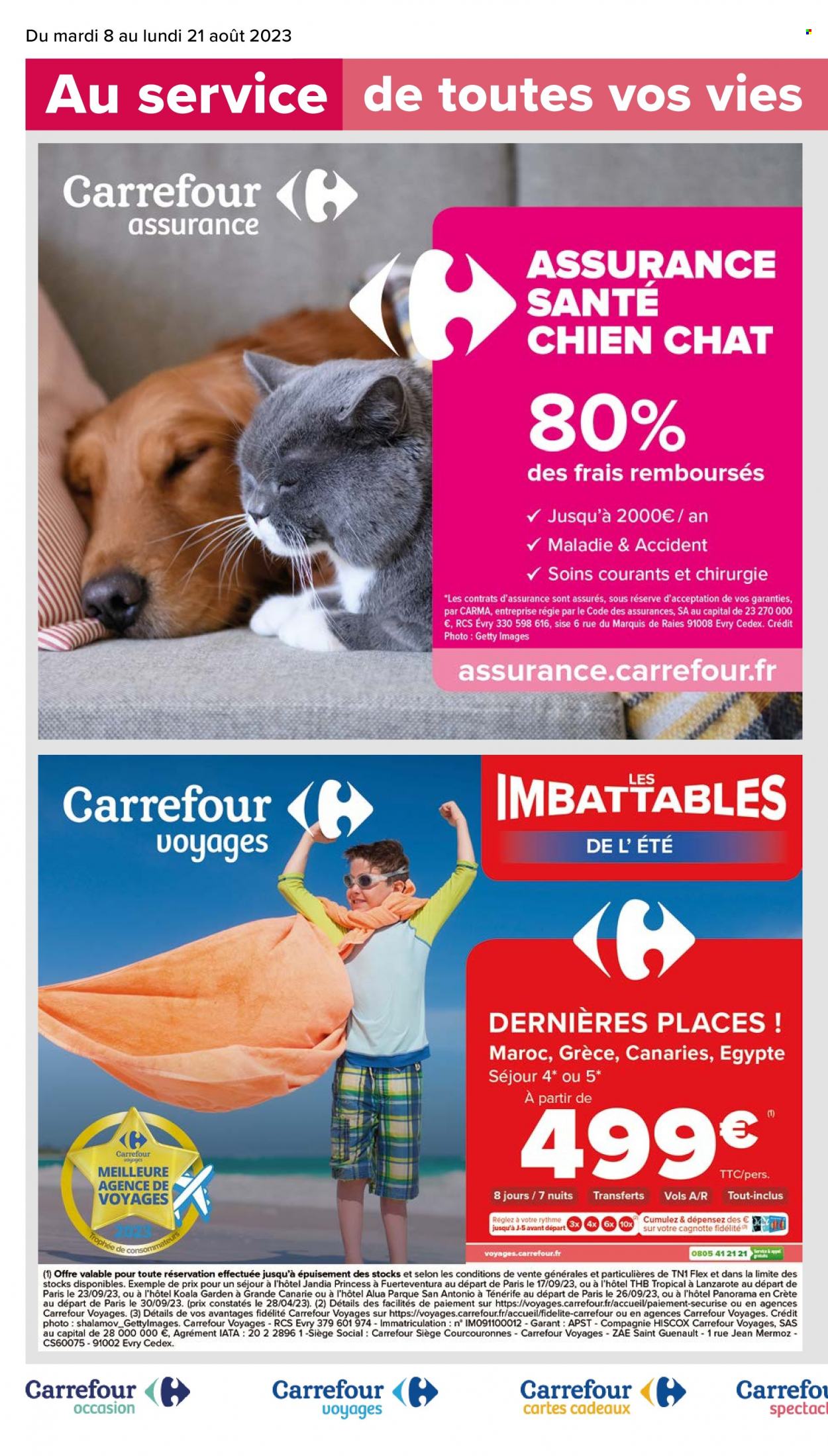 Catalogue Carrefour Hypermarchés - 08/08/2023 - 21/08/2023. Page 58