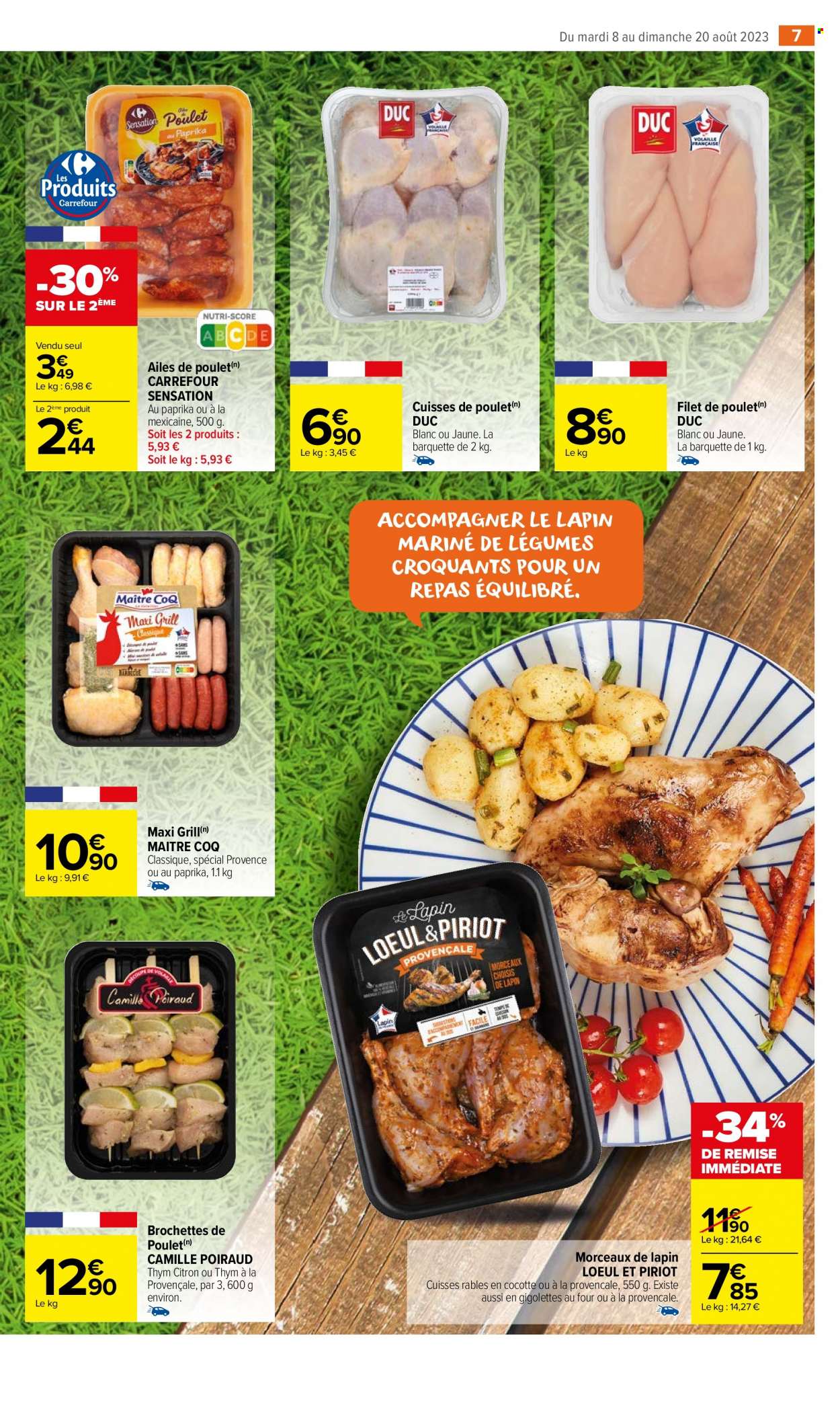 Catalogue Carrefour Market - 08/08/2023 - 20/08/2023. Page 9