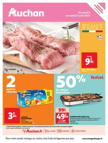 Catalogue Auchan - 08/08/2023 - 15/08/2023.