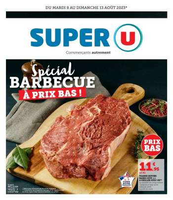 Catalogue SUPER U - 08/08/2023 - 13/08/2023.