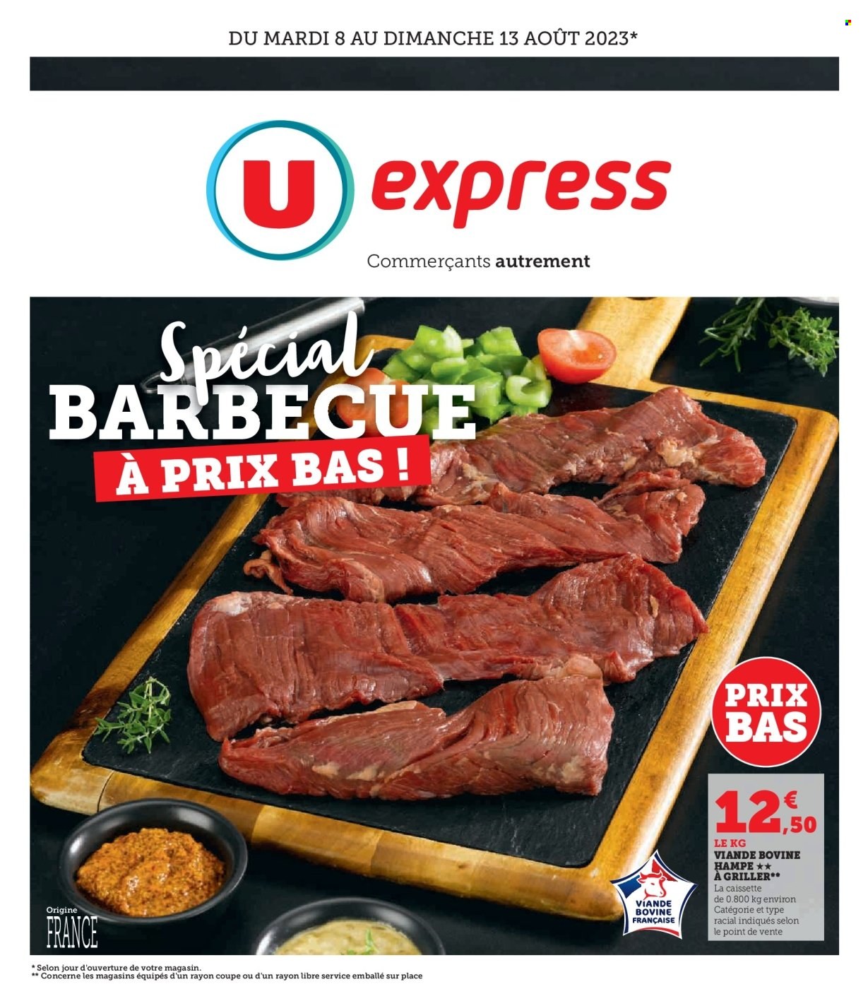 Catalogue U express - 08/08/2023 - 13/08/2023. Page 1