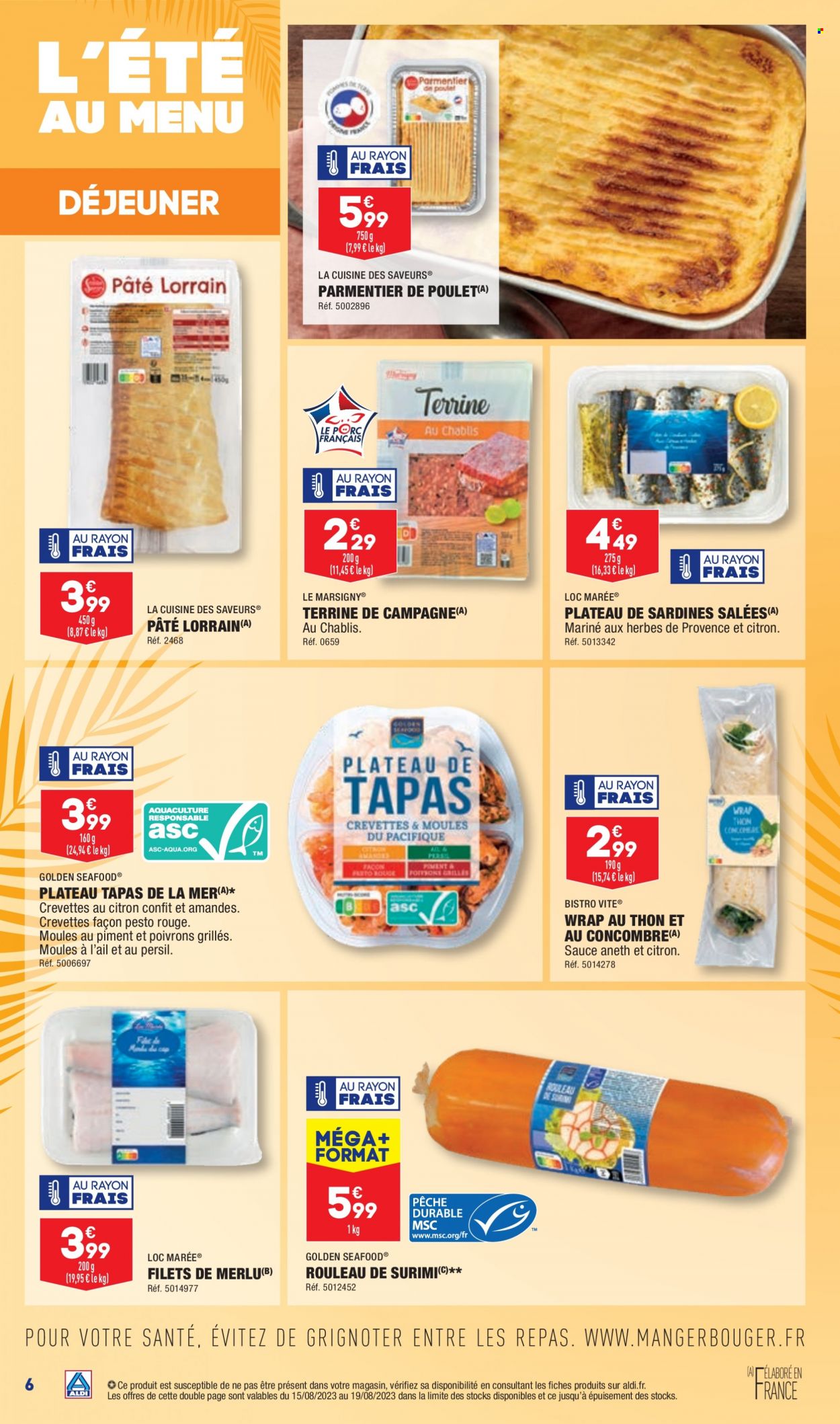 Catalogue ALDI - 15/08/2023 - 21/08/2023. Page 8