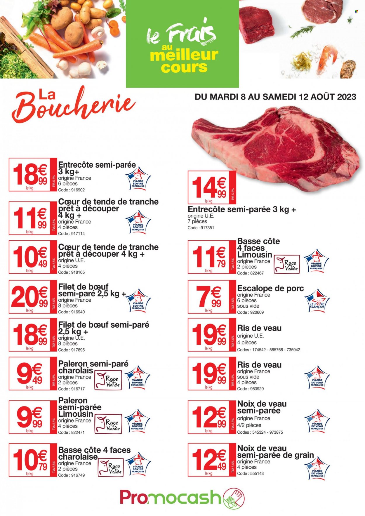 Catalogue Promocash - 08/08/2023 - 12/08/2023. Page 1