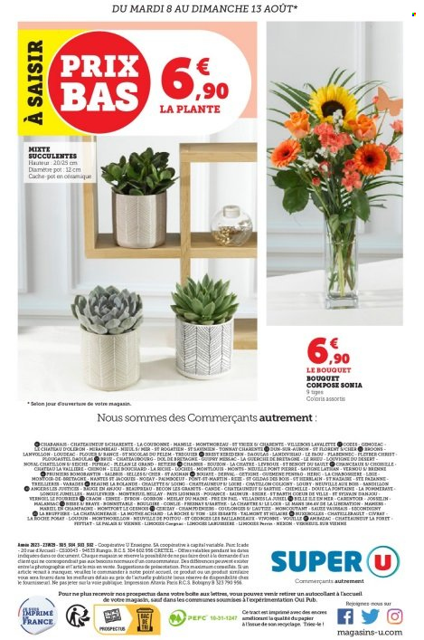 Catalogue SUPER U - 08/08/2023 - 13/08/2023. Page 10