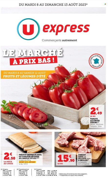 Catalogue U express - 08/08/2023 - 13/08/2023. Page 1