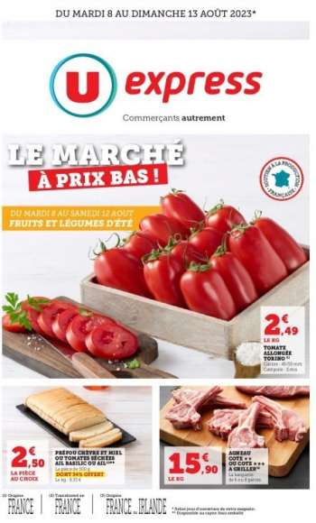 Catalogue U express - 08/08/2023 - 13/08/2023.