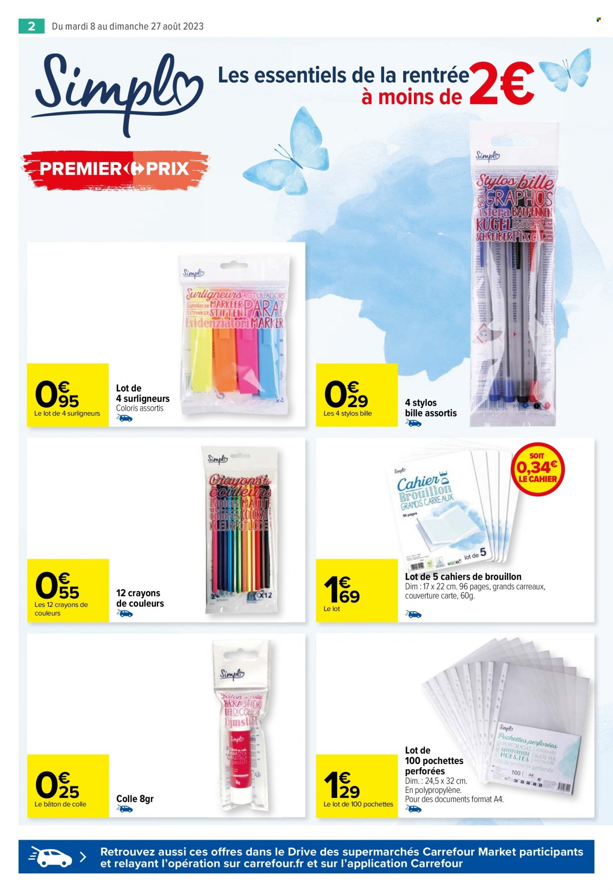 Catalogue Carrefour Market - 08/08/2023 - 27/08/2023. Page 2
