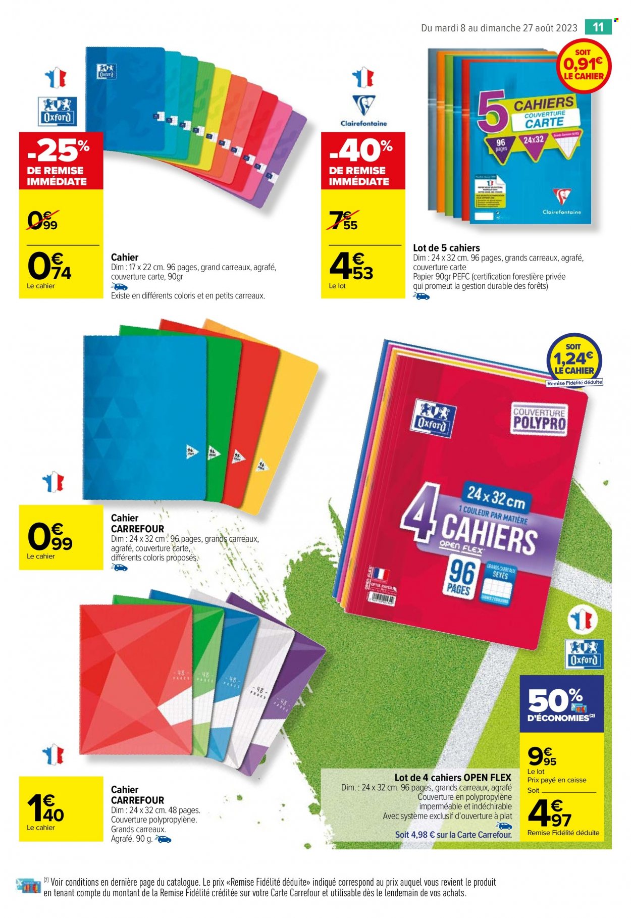 Catalogue Carrefour Market - 08/08/2023 - 27/08/2023. Page 11