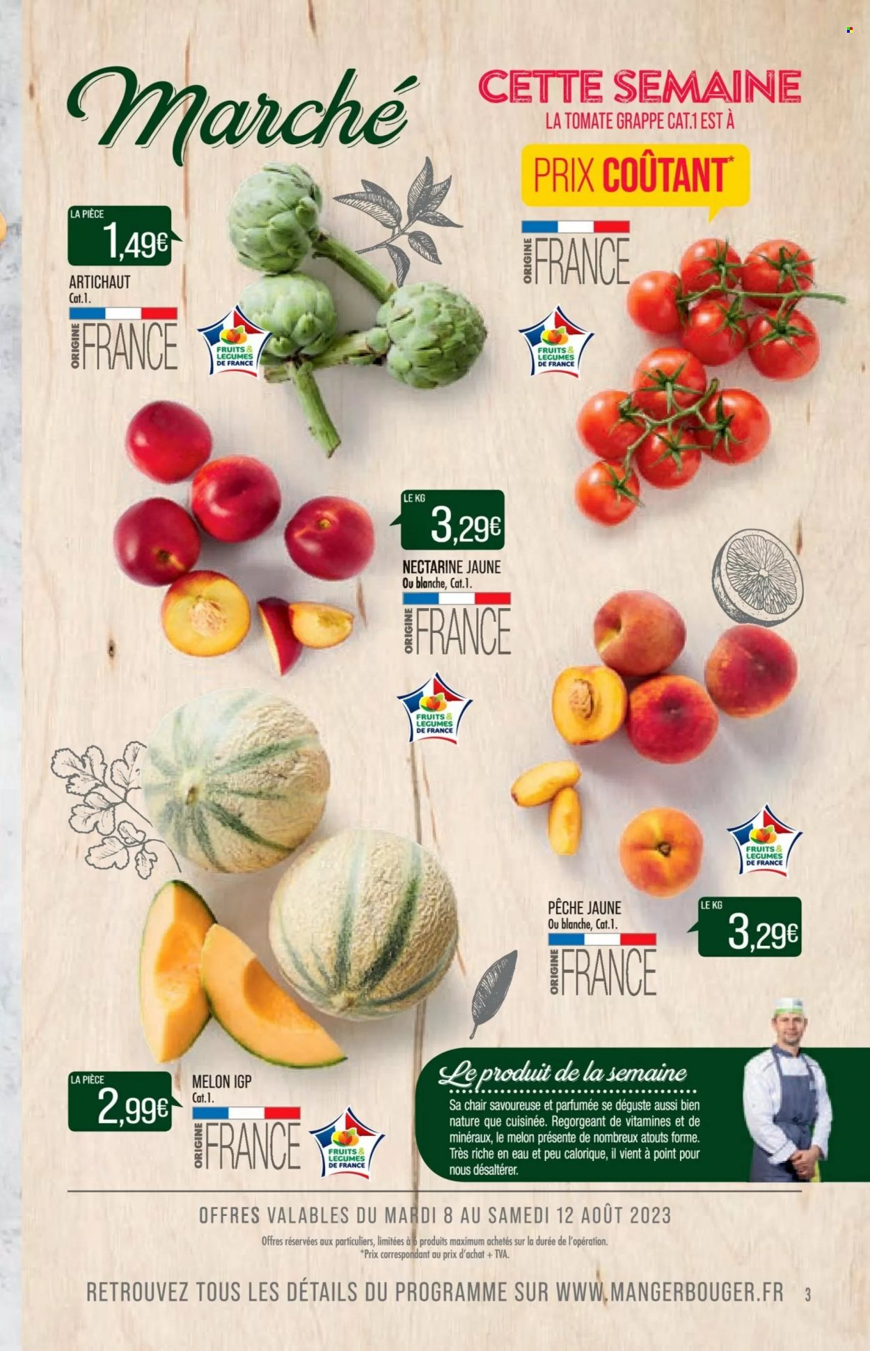 Catalogue Supermarché Match - 08/08/2023 - 13/08/2023. Page 3
