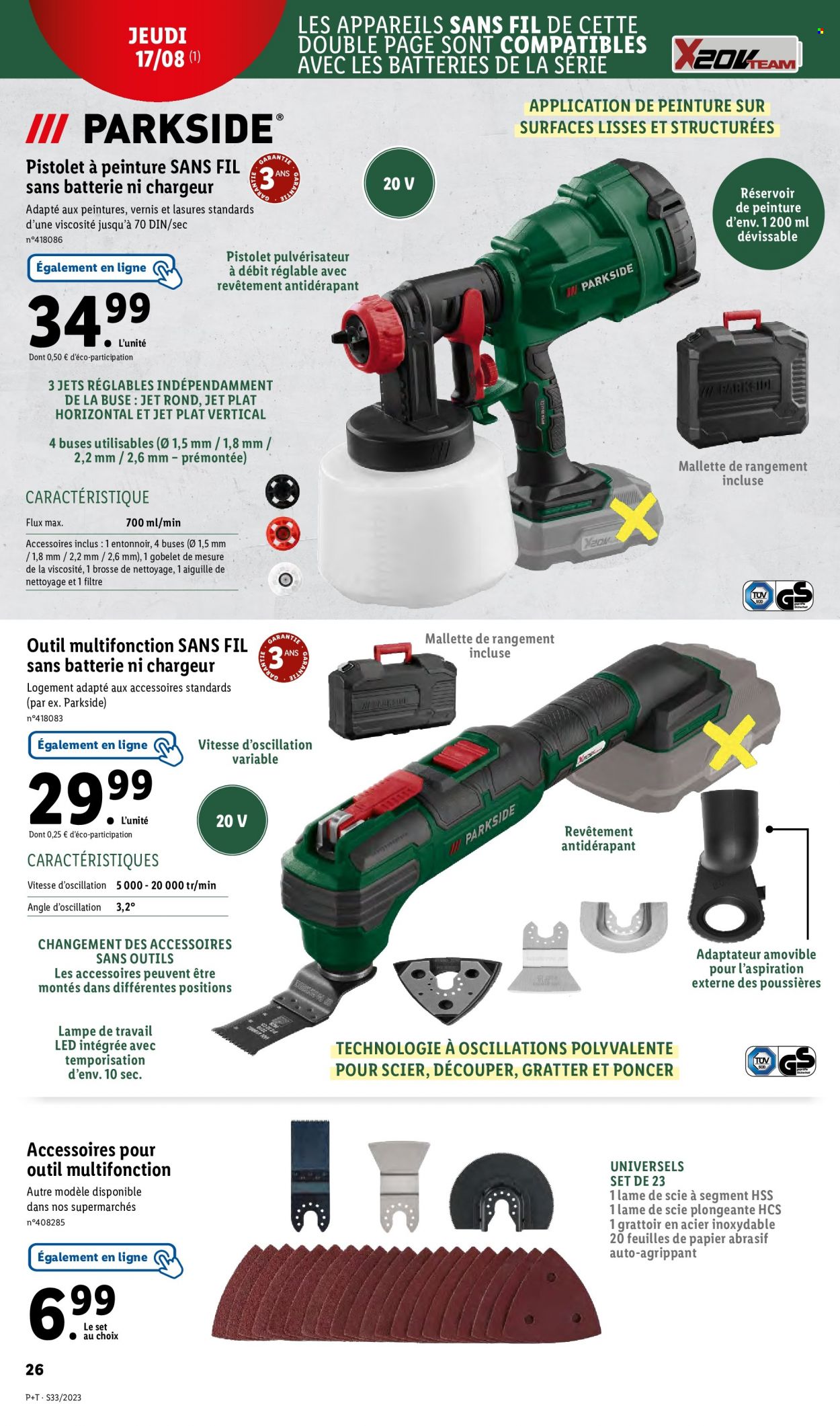 Catalogue Lidl - 16/08/2023 - 22/08/2023. Page 26