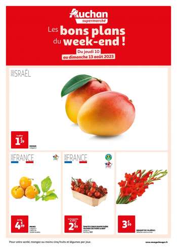 Catalogue Auchan - 10/08/2023 - 13/08/2023.