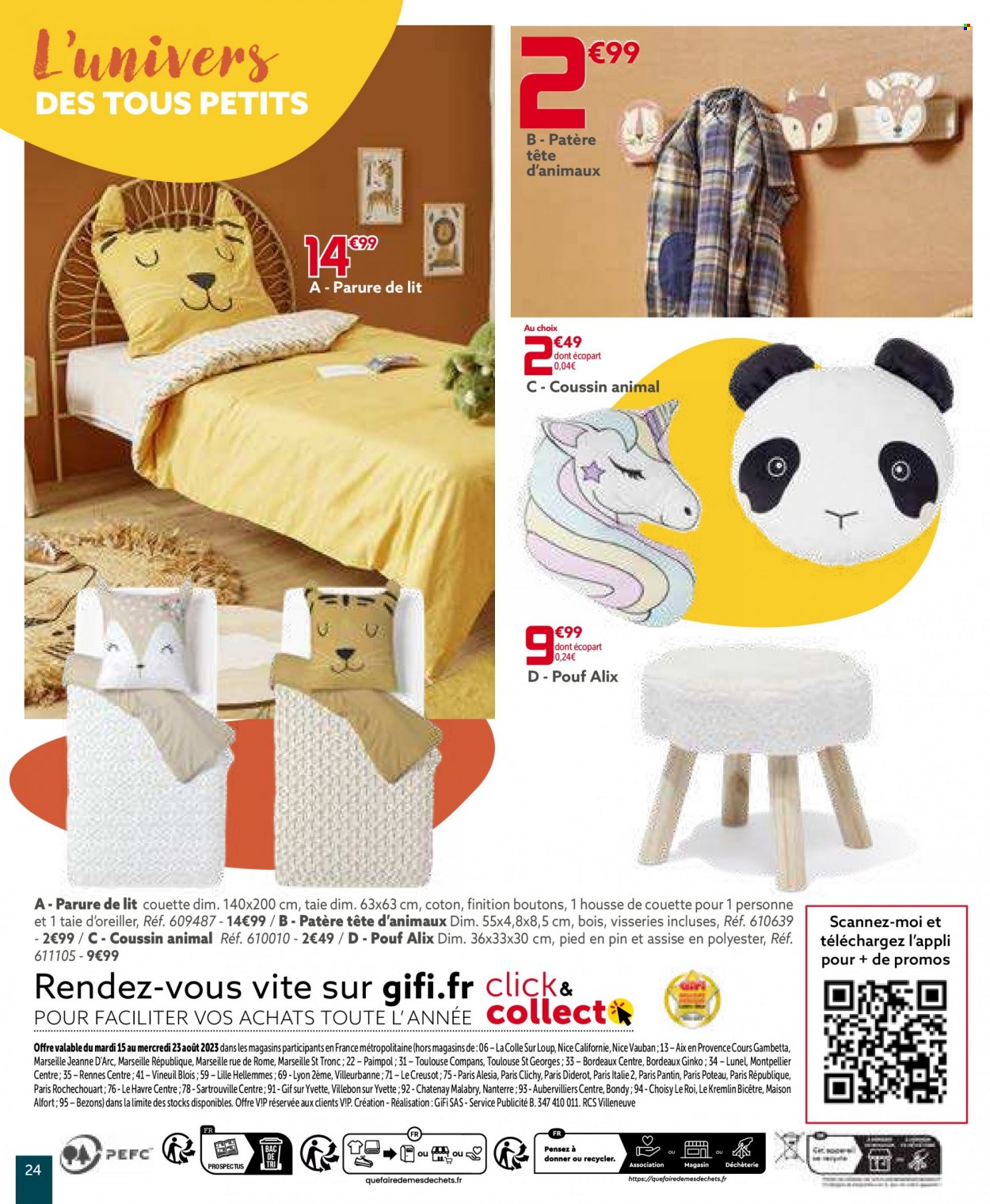 Catalogue GiFi - 15/08/2023 - 23/08/2023. Page 24