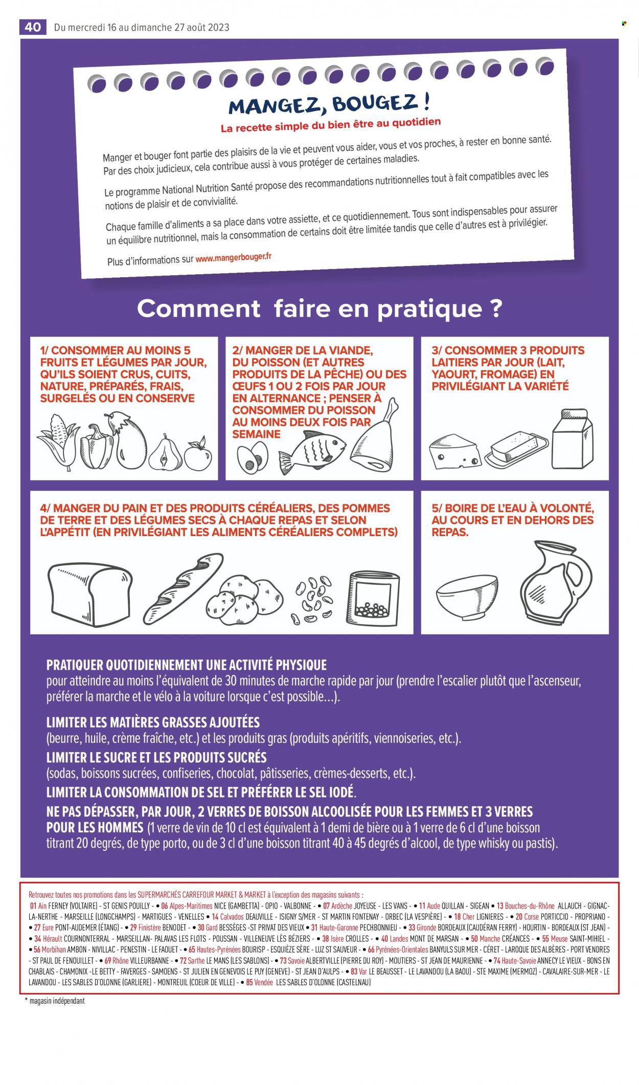 Catalogue Carrefour Market - 16/08/2023 - 27/08/2023. Page 42