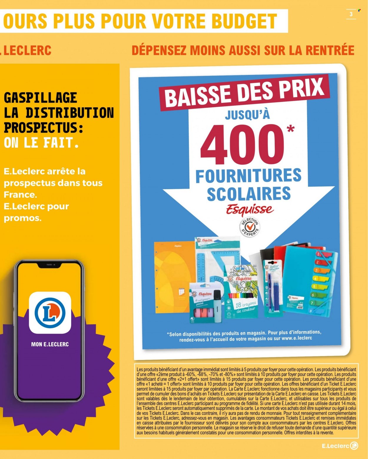 Catalogue E.Leclerc - 15/08/2023 - 26/08/2023. Page 3