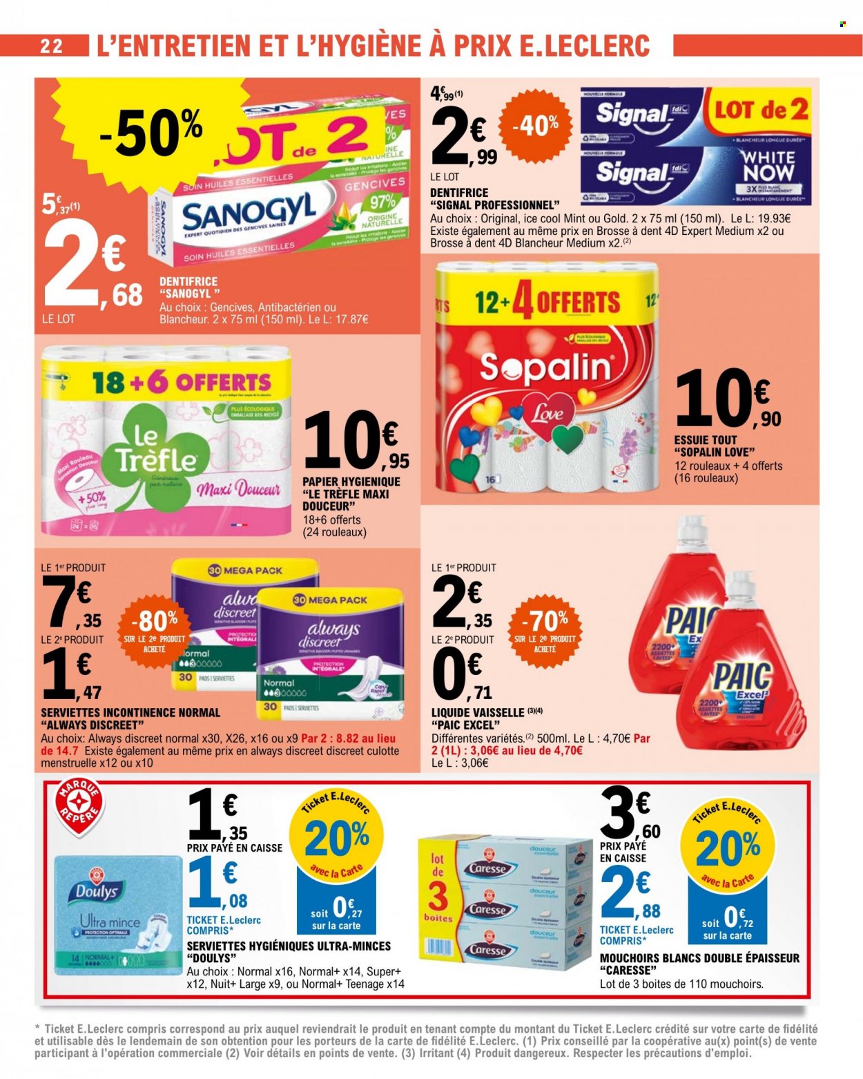 Catalogue E.Leclerc - 15/08/2023 - 26/08/2023. Page 22