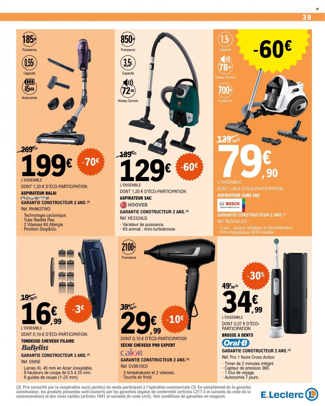 Catalogue E.Leclerc - 15/08/2023 - 26/08/2023. Page 39