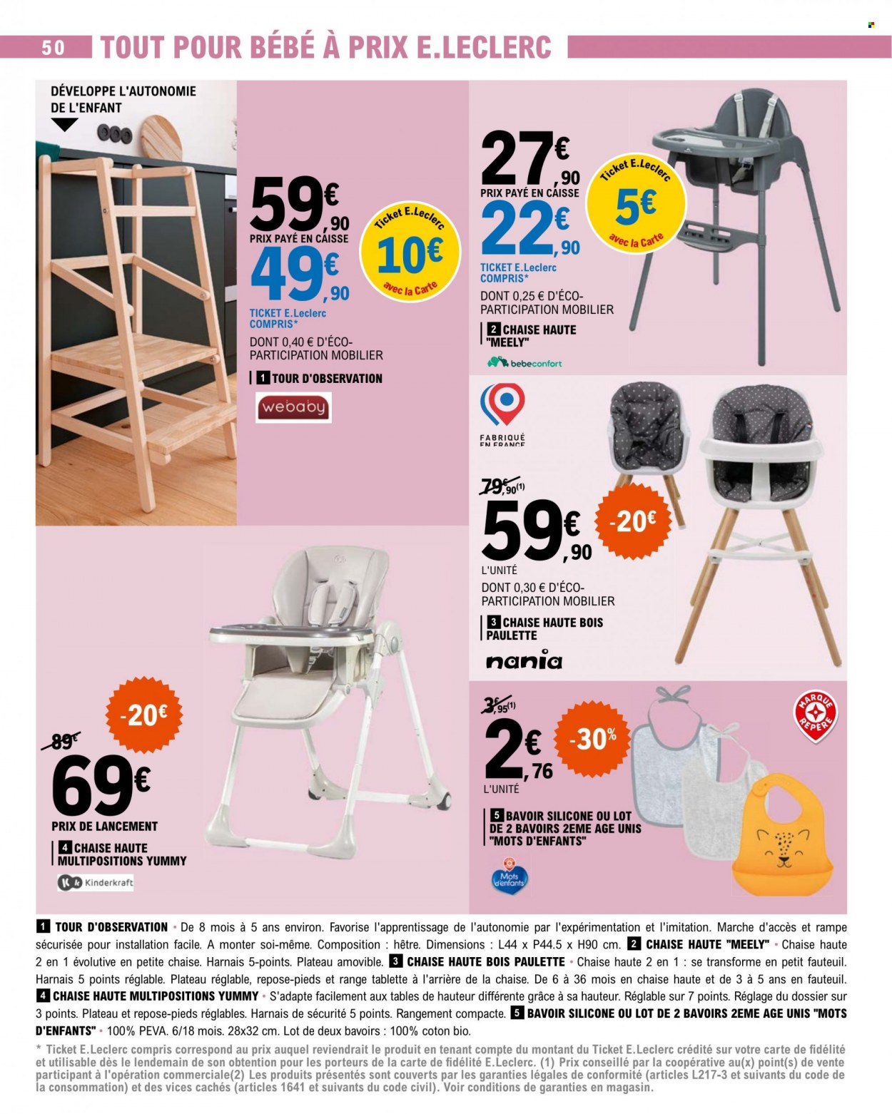 Catalogue E.Leclerc - 15/08/2023 - 26/08/2023. Page 50