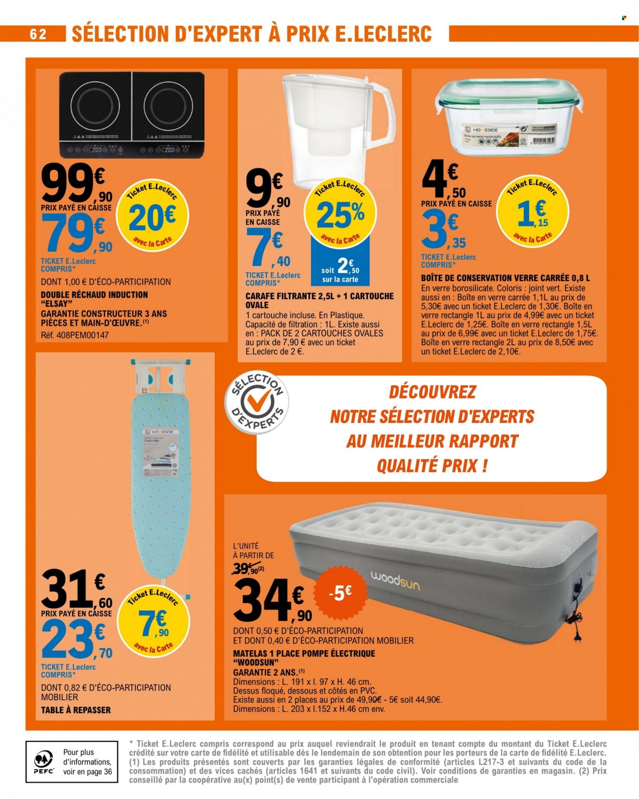 Catalogue E.Leclerc - 15/08/2023 - 26/08/2023. Page 62