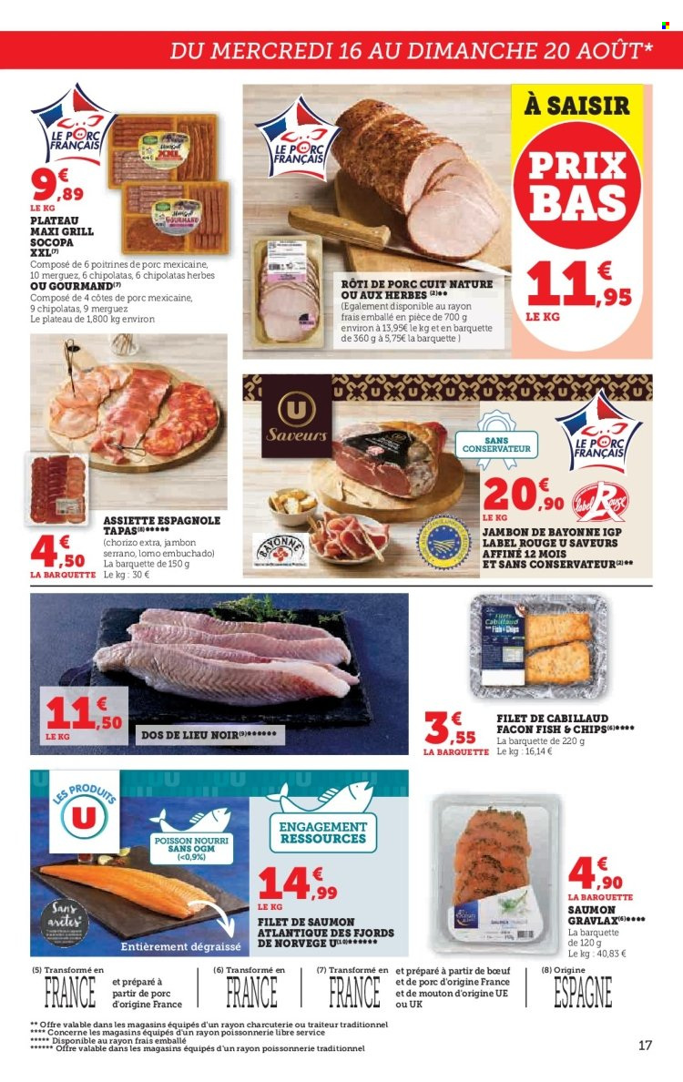 Catalogue SUPER U - 16/08/2023 - 27/08/2023. Page 17