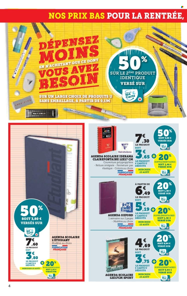 Catalogue SUPER U - 16/08/2023 - 03/09/2023. Page 4