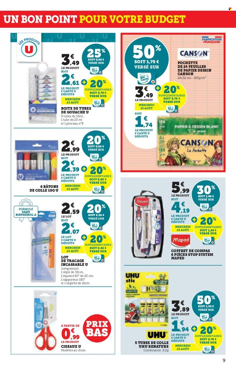 Catalogue SUPER U - 16/08/2023 - 03/09/2023. Page 9